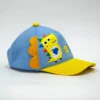 Boné Infantil Dino - Azul claro e amarelo - Image 3